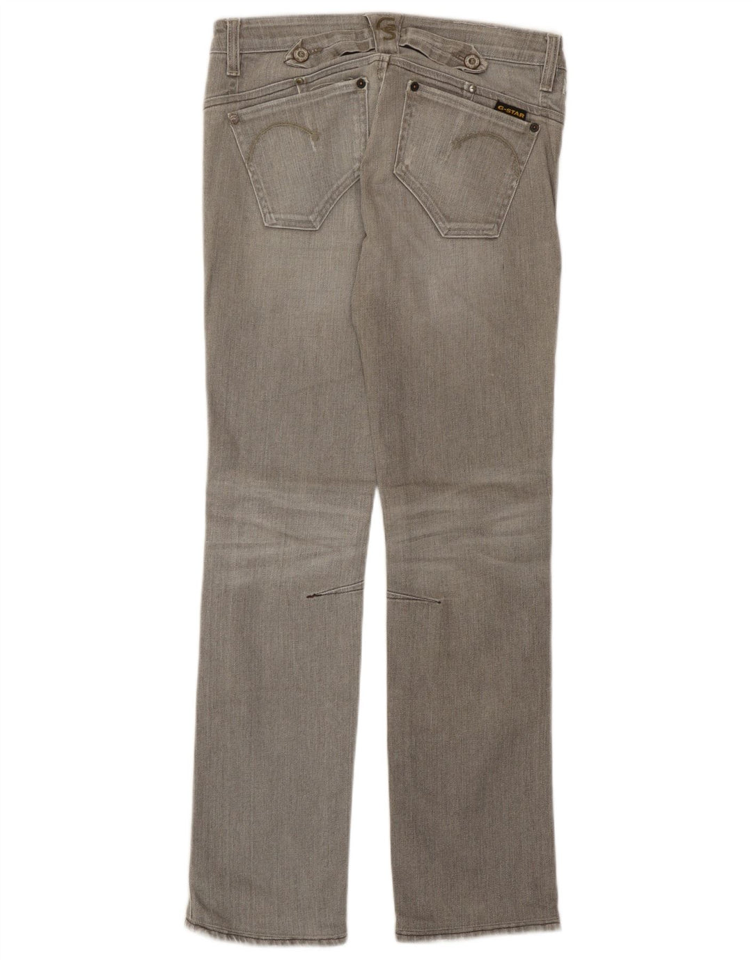Jeans slim da donna G-Star W26 L29 cotone grigio