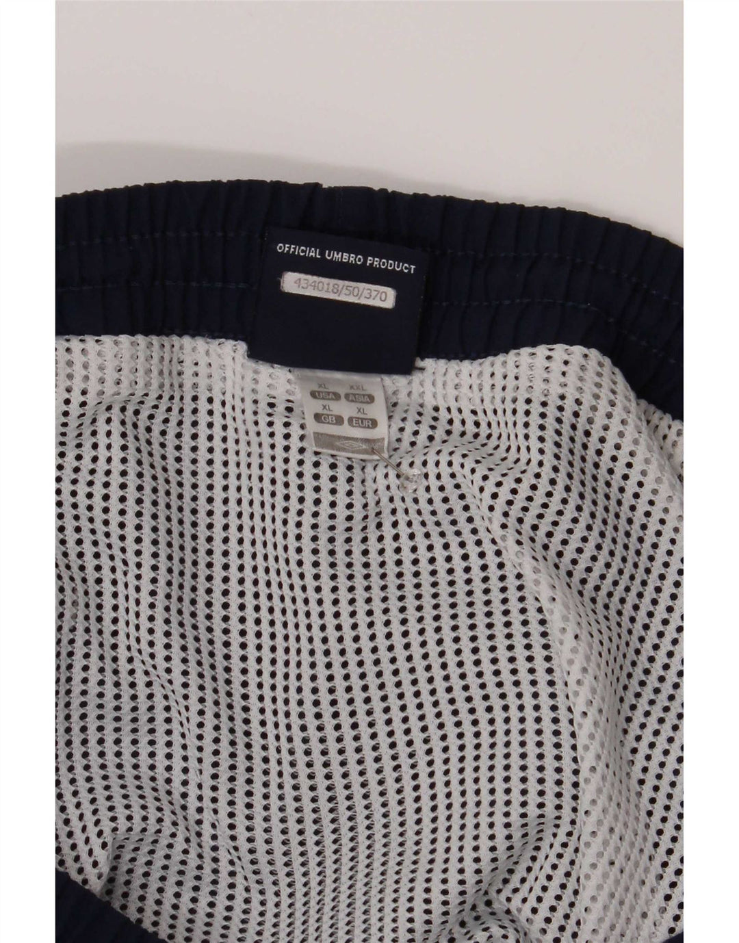 Pantaloncini da bagno da uomo Umbro XL blu navy in poliestere