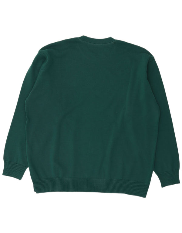 Maglione maglione girocollo da uomo Paul & Shark 3XL lana verde
