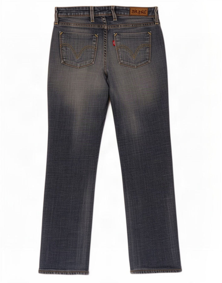 Levi's Donna 627 Jeans dritti W28 L28 Cotone blu