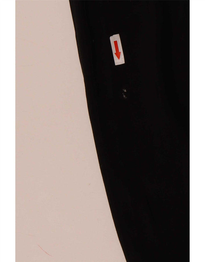 Pantaloni casual slim da donna Marks & Spencer UK 12 medi W32 L31 neri