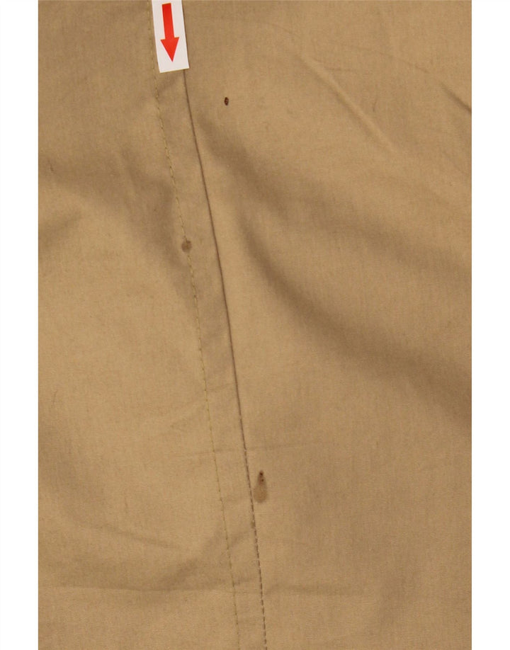 Giacca imbottita con cappuccio da uomo Eddie Bauer UK 42 XL Beige