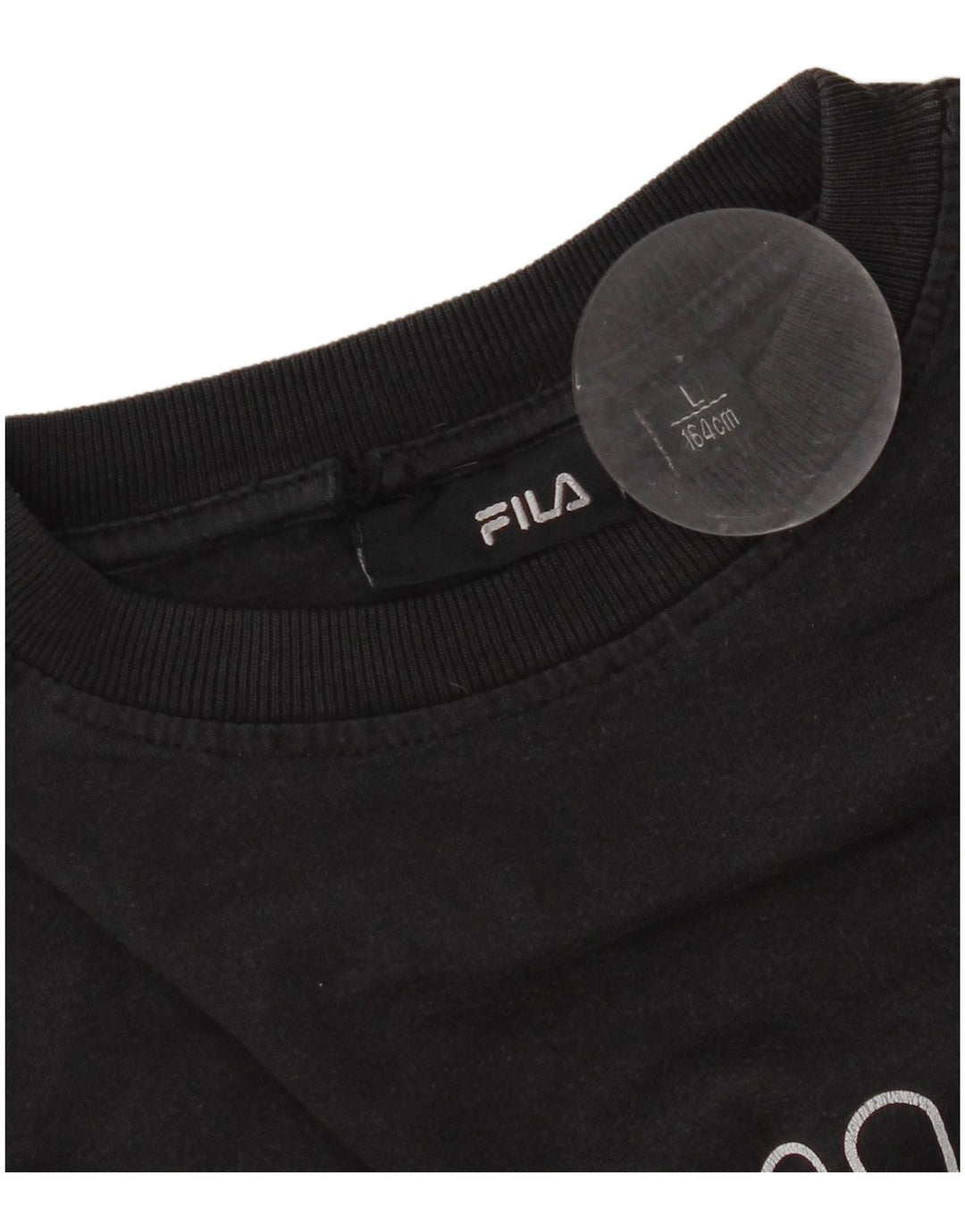 Maglietta grafica da donna Fila Top UK 16 grande nera