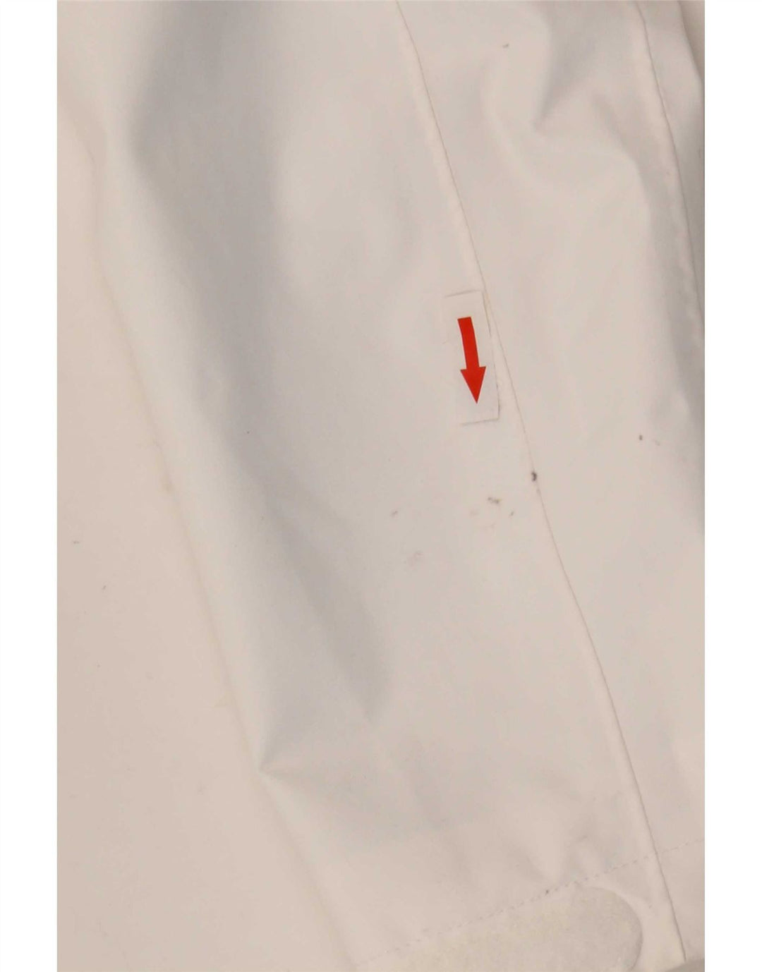 Giacca antipioggia con cappuccio grafica da donna Helly Hansen UK 10 piccola poliestere bianco