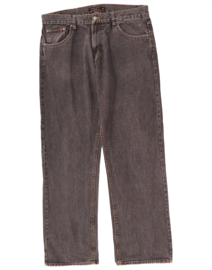 Jeans dritti da uomo Pierre Cardin W36 L30 cotone grigio