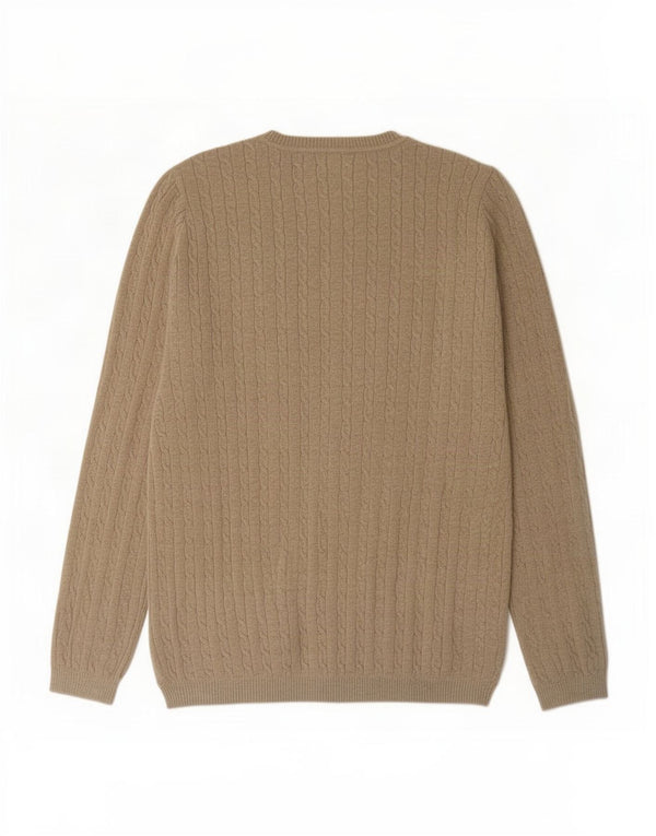 Polo Assn. Maglione da donna con scollo a V UK 18 XL Beige