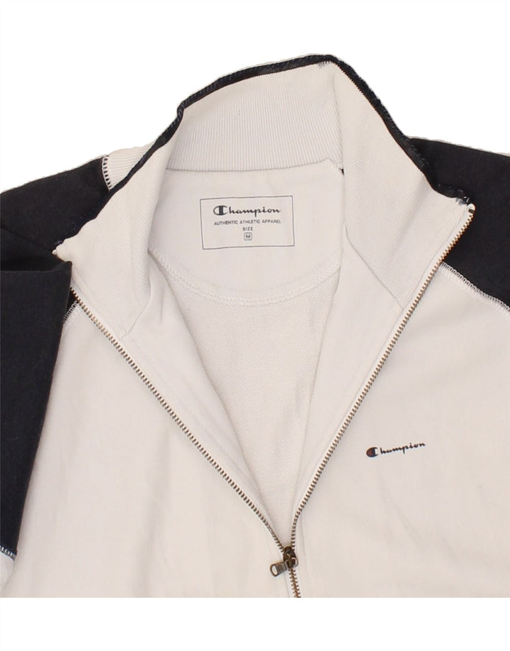 CHAMPION Womens Heritage Classics Tracksuit Top Jacket UK 14 Medium White Vintage Champion and Second-Hand Champion from Messina Hembry 