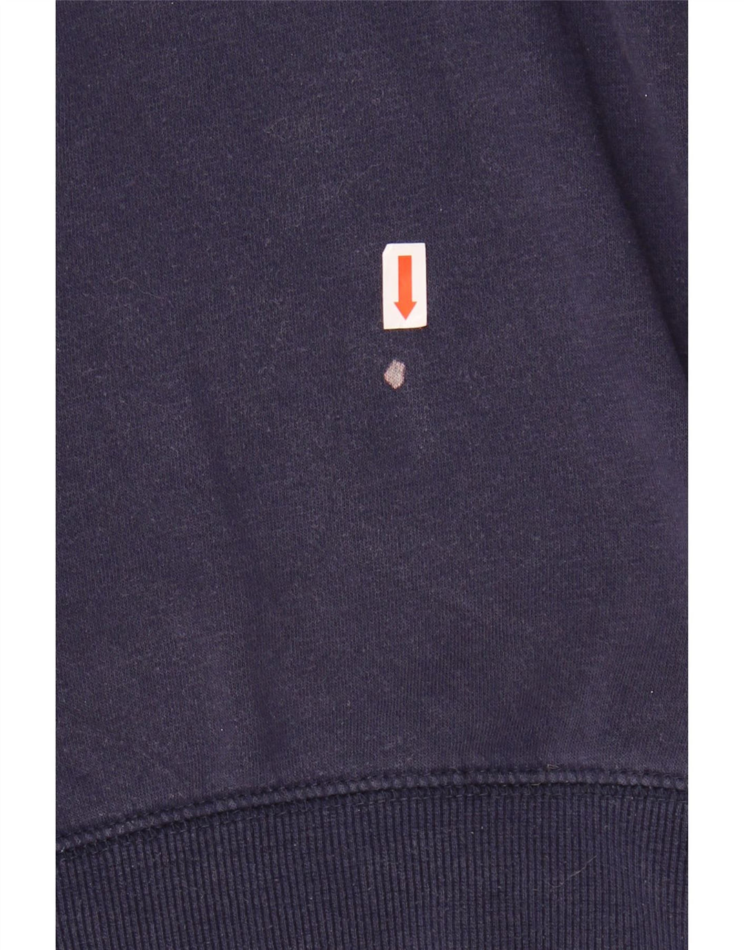 Felpa grafica da uomo Champion, piccola, in cotone blu navy