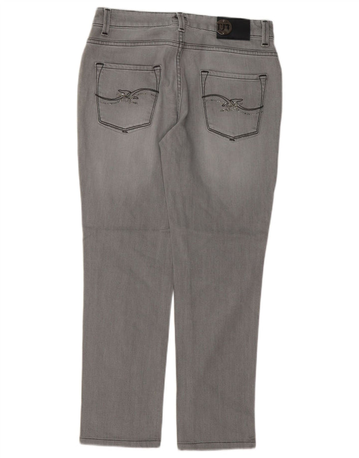 Jeans Slim Donna Trussardi W27 L27 Cotone Grigio