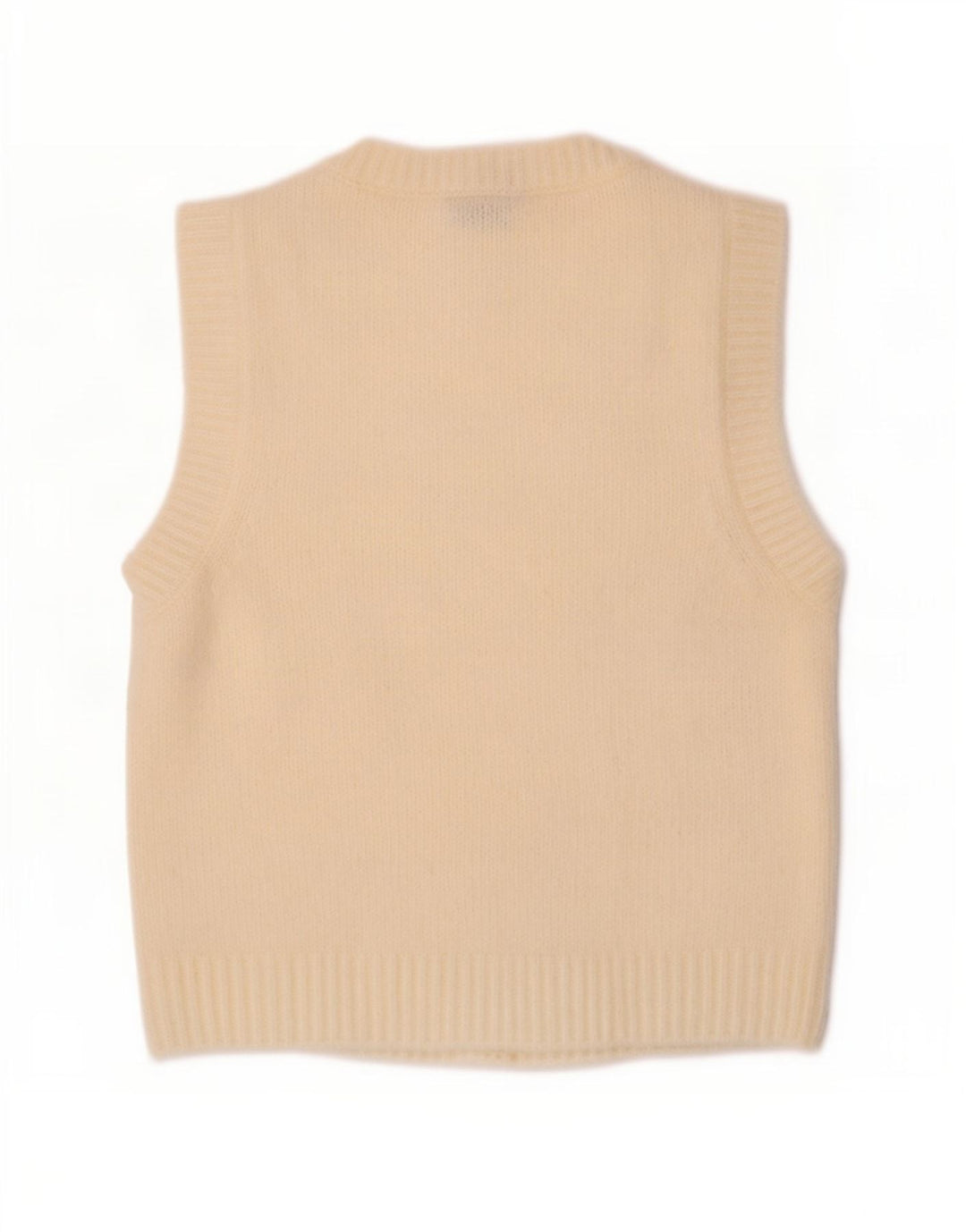Canotta canotta da donna Zara UK 12 poliestere bianco sporco medio