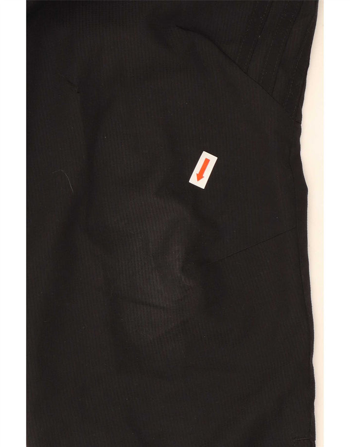 Pantaloni della tuta Adidas Climalite da ragazzo 9-10 anni in poliestere nero