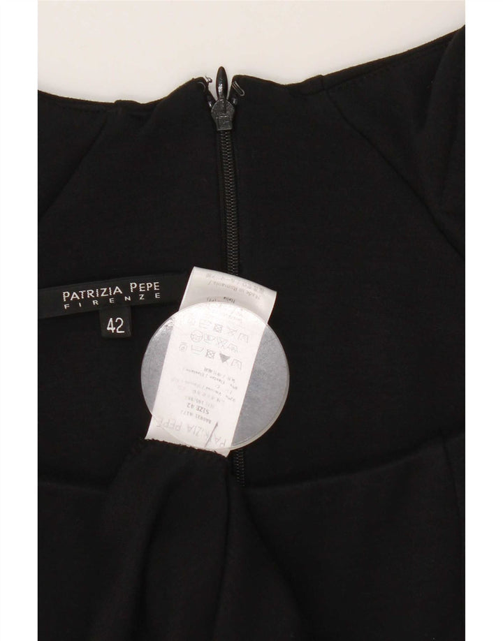 Abito Tubino Donna Patrizia Pepe IT 42 Medio Nero Viscosa