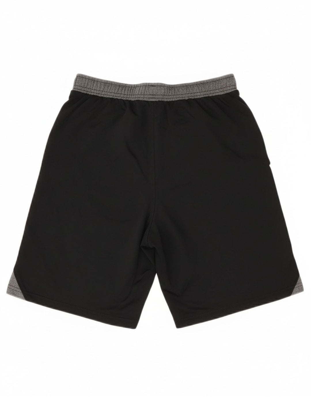 Pantaloncini sportivi grafici da uomo Under Armour piccoli in poliestere color block nero
