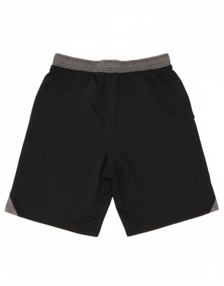 Pantaloncini sportivi grafici da uomo Under Armour piccoli in poliestere color block nero