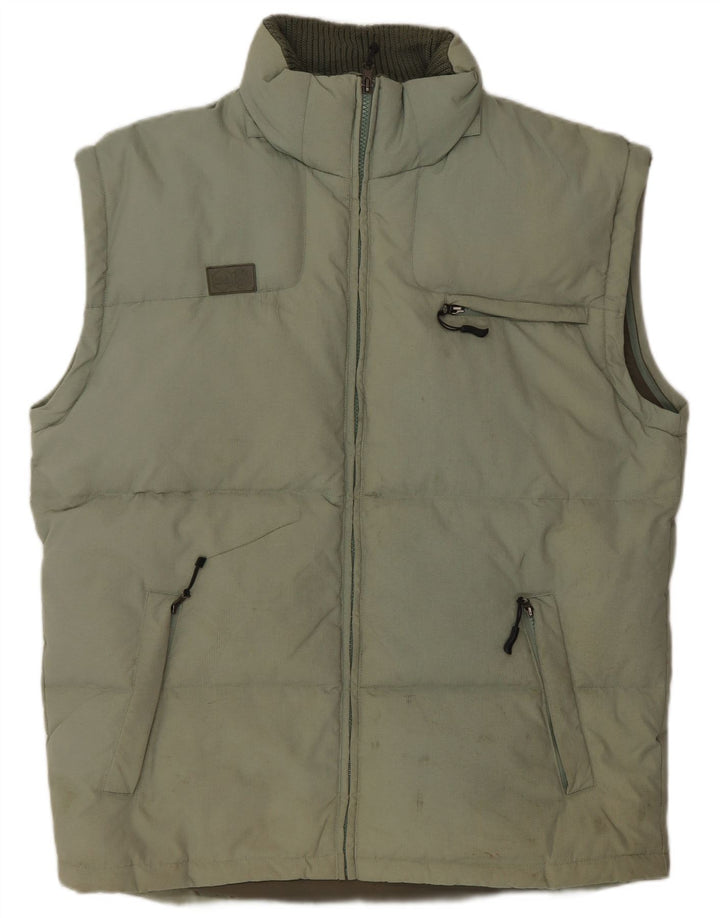 Gilet imbottito da uomo Fila UK 40 Large verde in poliammide