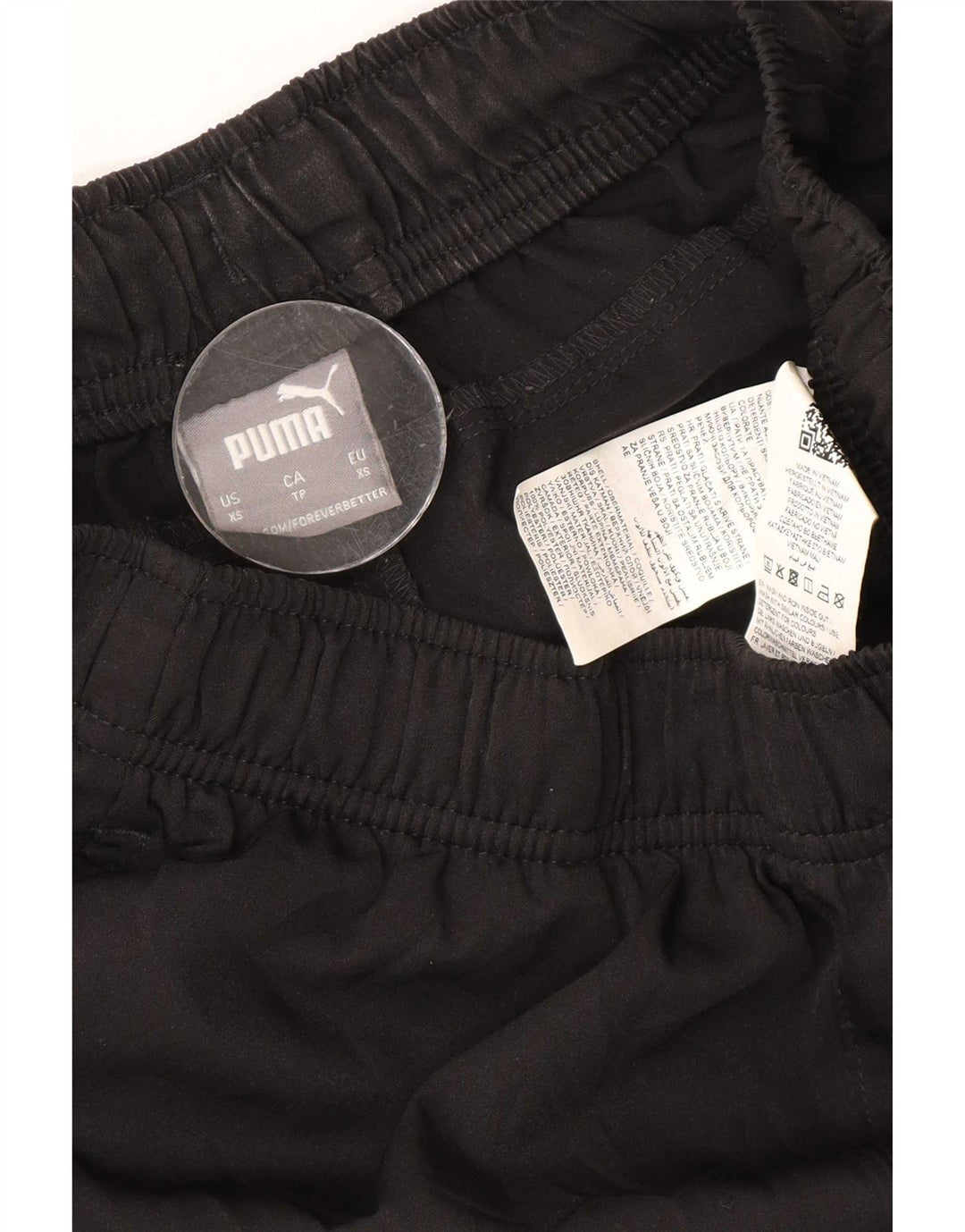 Pantaloncini Sportivi da Donna Puma UK 4 XS Nero Poliestere