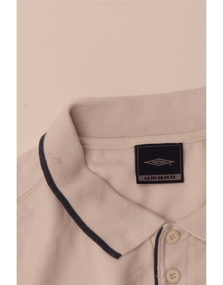 Polo Umbro da uomo XL bianca