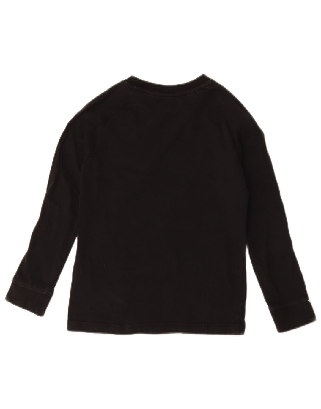 Top Adidas da bambino a manica lunga 7-8 anni in cotone nero