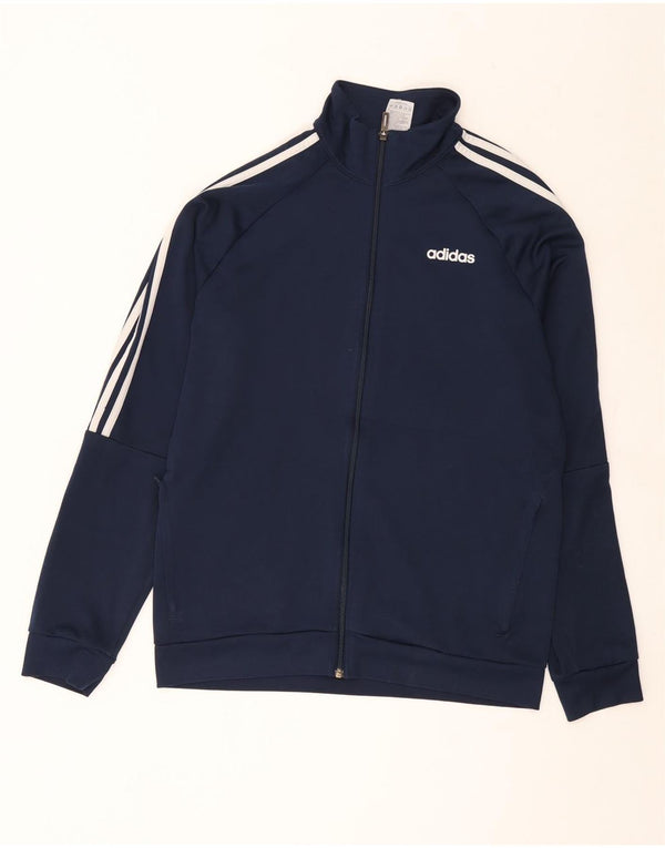 Giacca da tuta da uomo Adidas Aeroready UK 44/46 Large Blu Navy