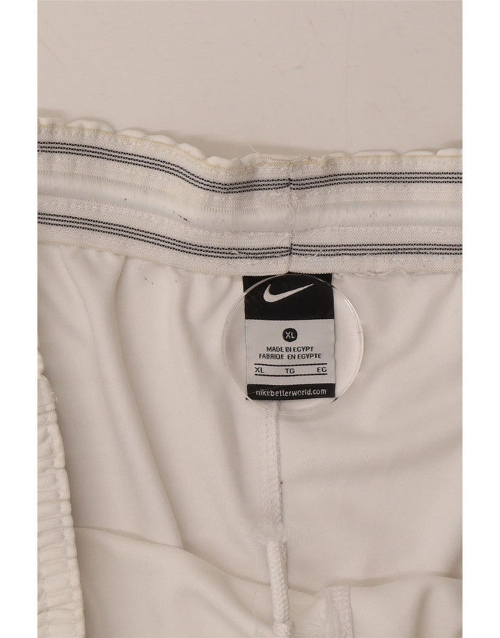 NIKE Mens Sport Shorts XL White Vintage Nike and Second-Hand Nike from Messina Hembry 