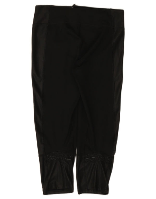 Leggings Adidas Supernova Capri da donna UK 4/6 XS neri