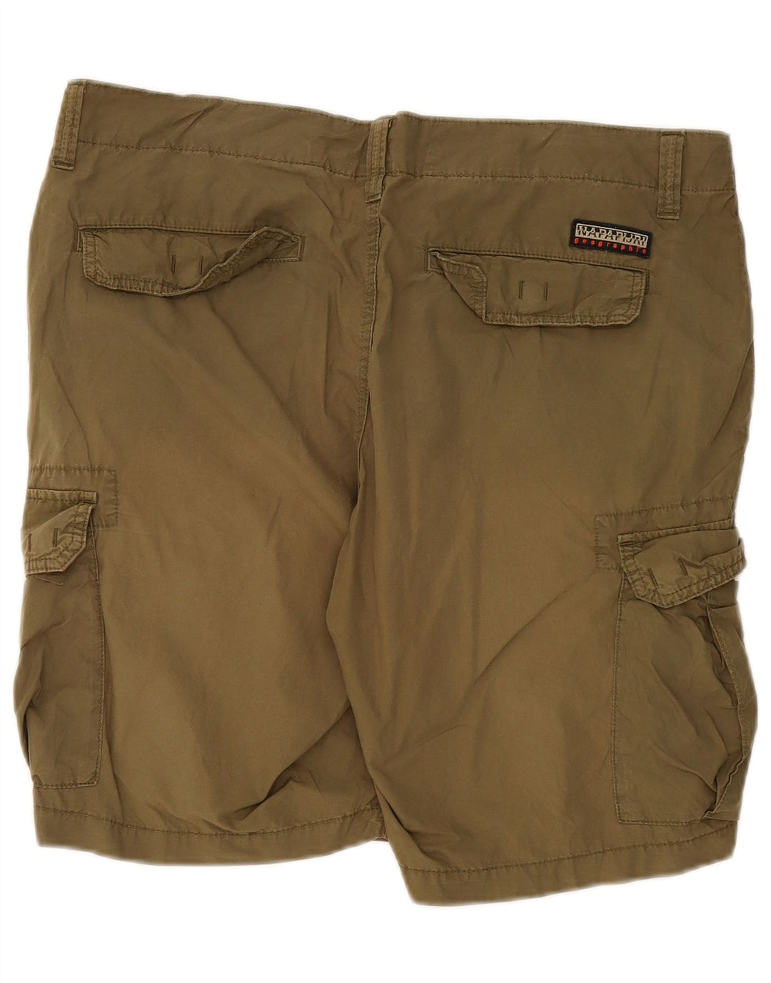 Pantaloncini cargo da uomo Napapijri W36 grandi in cotone kaki