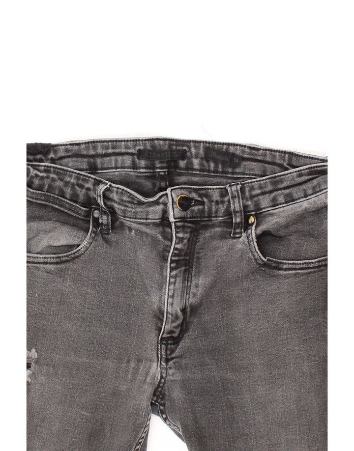 WRANGLER Womens Skinny Jeans W34 L29  Grey Cotton Vintage Wrangler and Second-Hand Wrangler from Messina Hembry 