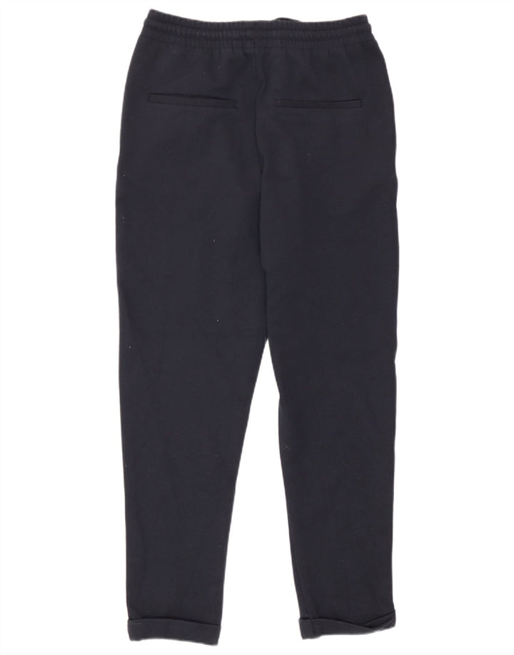 Pantaloni chino slim da uomo Zara piccoli W30 L26 blu navy