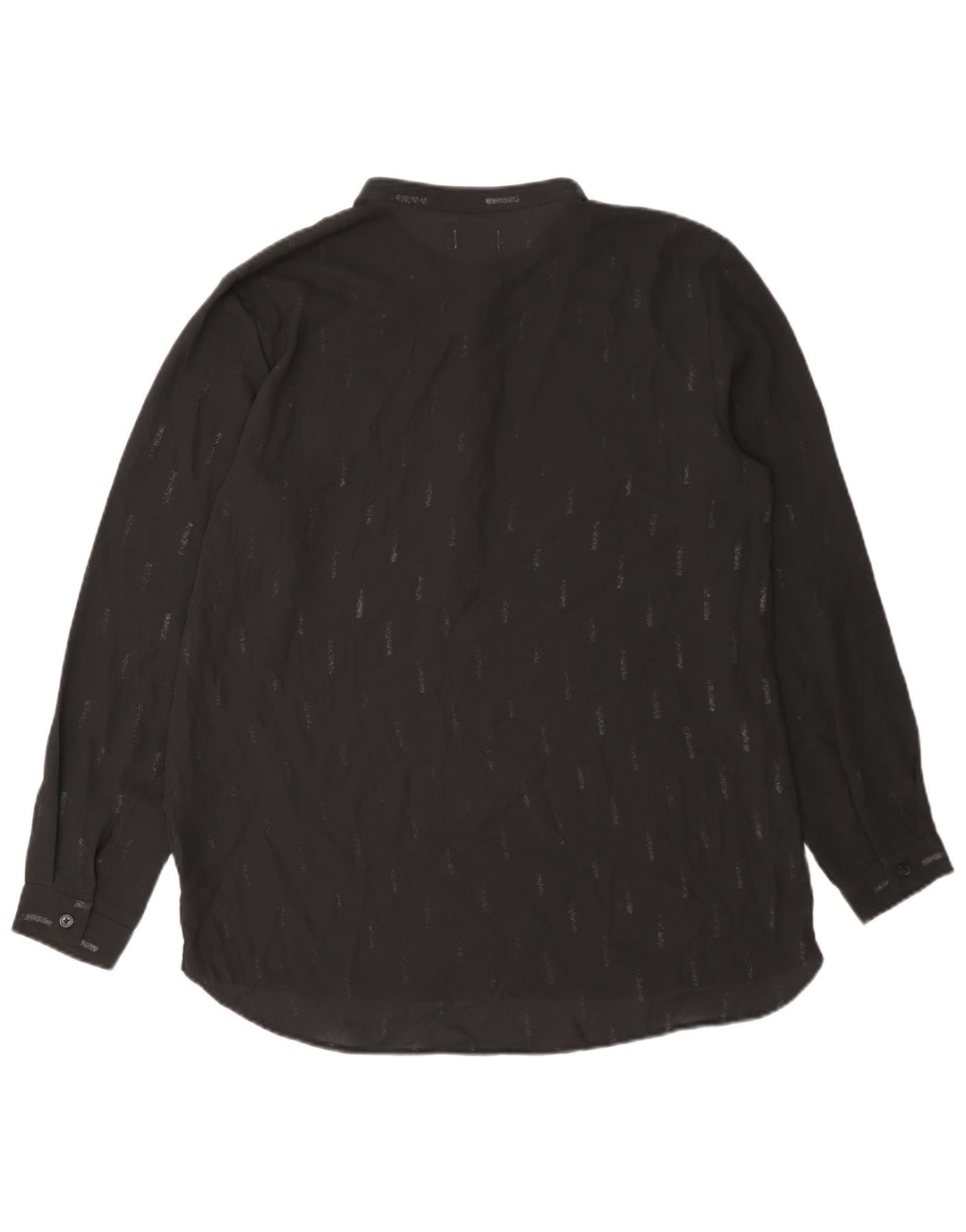 Camicetta a maniche lunghe da donna di Dack Top UK 16 Large Black Striped