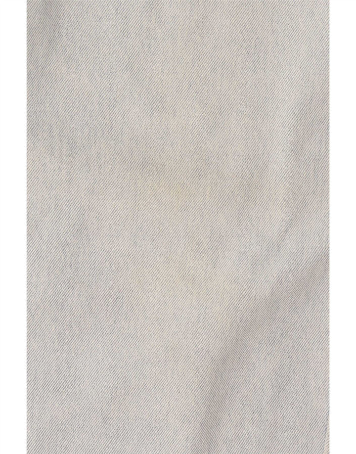 Jeans affusolati con grafica vintage da donna W32 L32 Blu