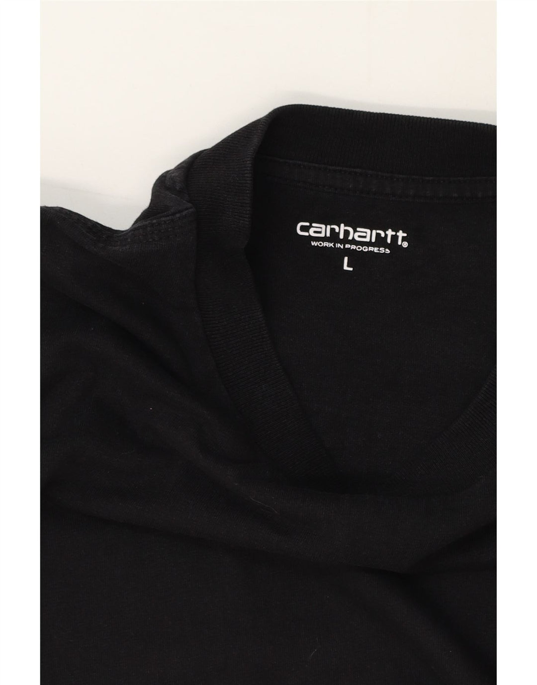 T-shirt Carhartt da uomo grande nera