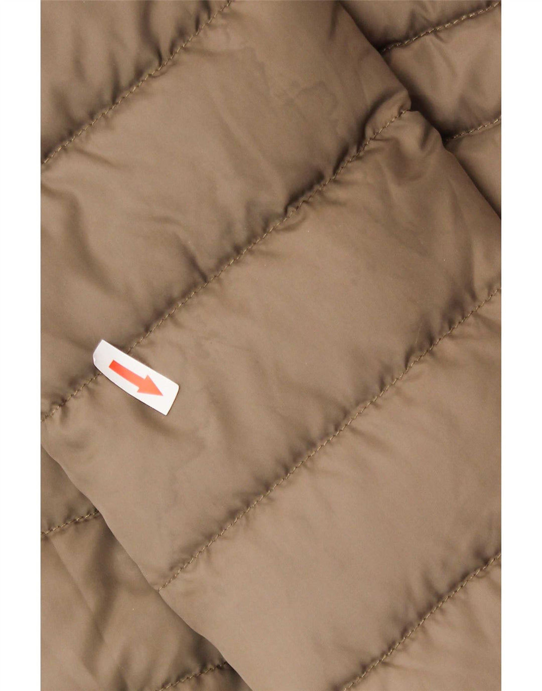 Cappotto imbottito con cappuccio da donna Tommy Hilfiger UK 14 Poliestere beige medio