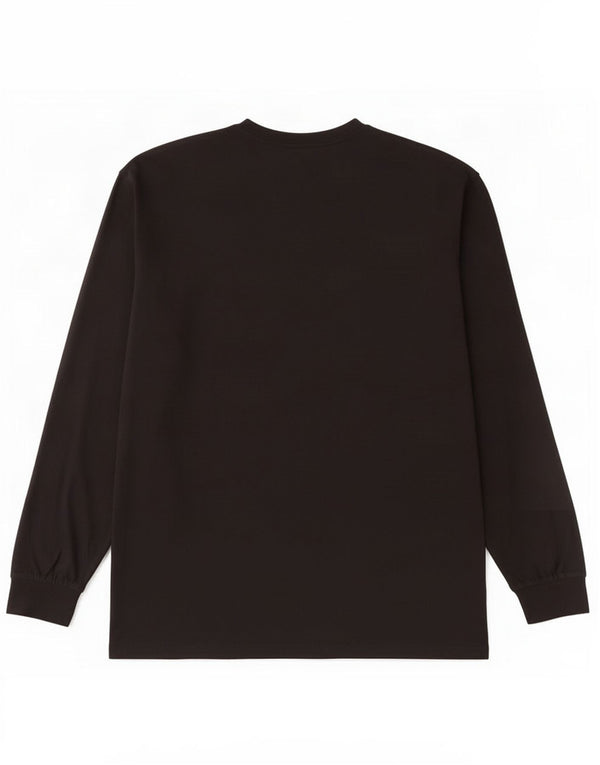 Top da uomo Vans con vestibilità classica, grafica, manica lunga, XL, cotone nero
