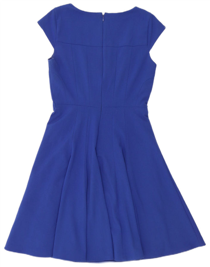Abito a trapezio da donna Calvin Klein US 6 blu medio
