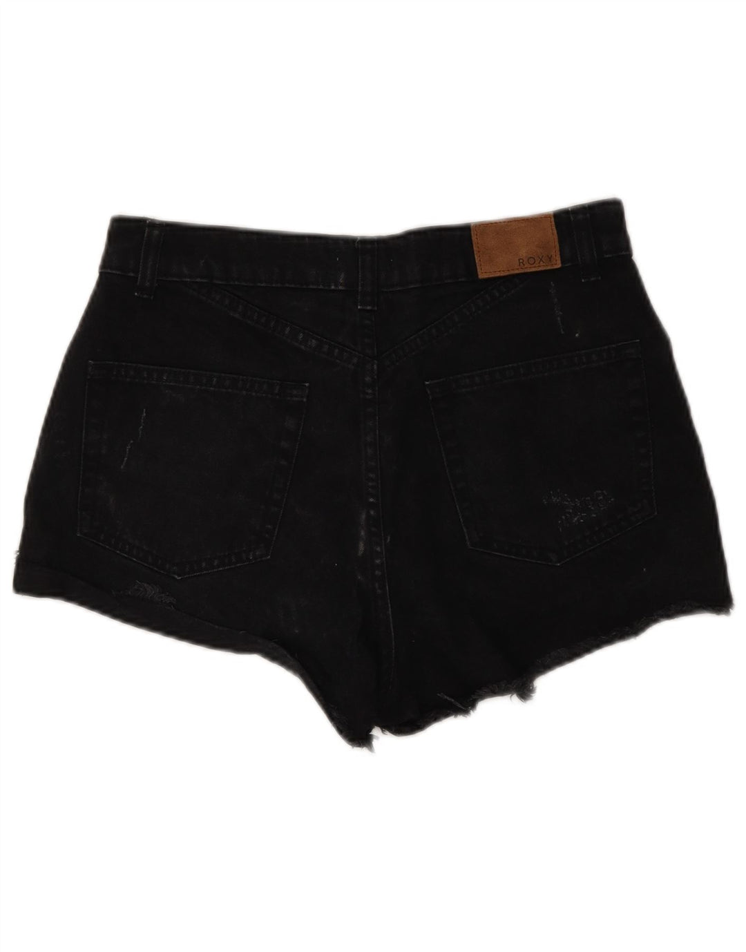 Pantaloni caldi denim da donna Roxy W29 cotone nero medio
