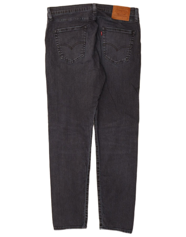 Levi's Uomo 512 Jeans affusolati slim effetto consumato W34 L32 Cotone grigio