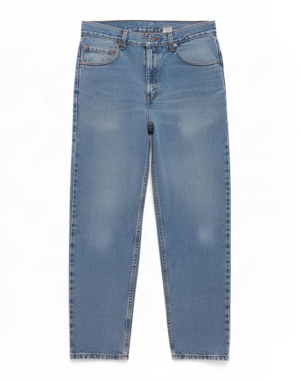 Jeans dritti Levi's da uomo 550 vestibilità rilassata W30 L30 cotone blu