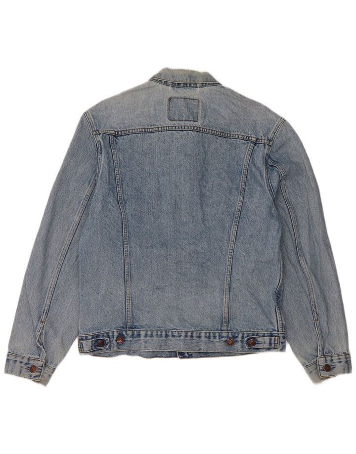Giacca di jeans da uomo Levi's UK 38 Cotone blu medio
