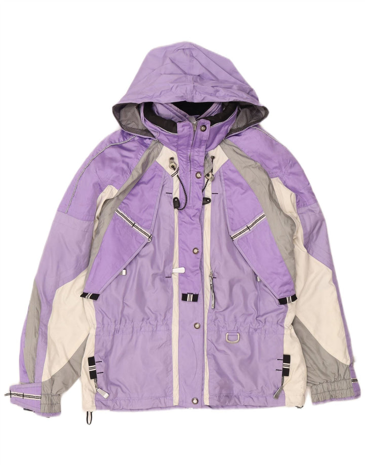 Giacca da sci con cappuccio da donna Killy UK 10 Small Viola Colourblock Poliestere