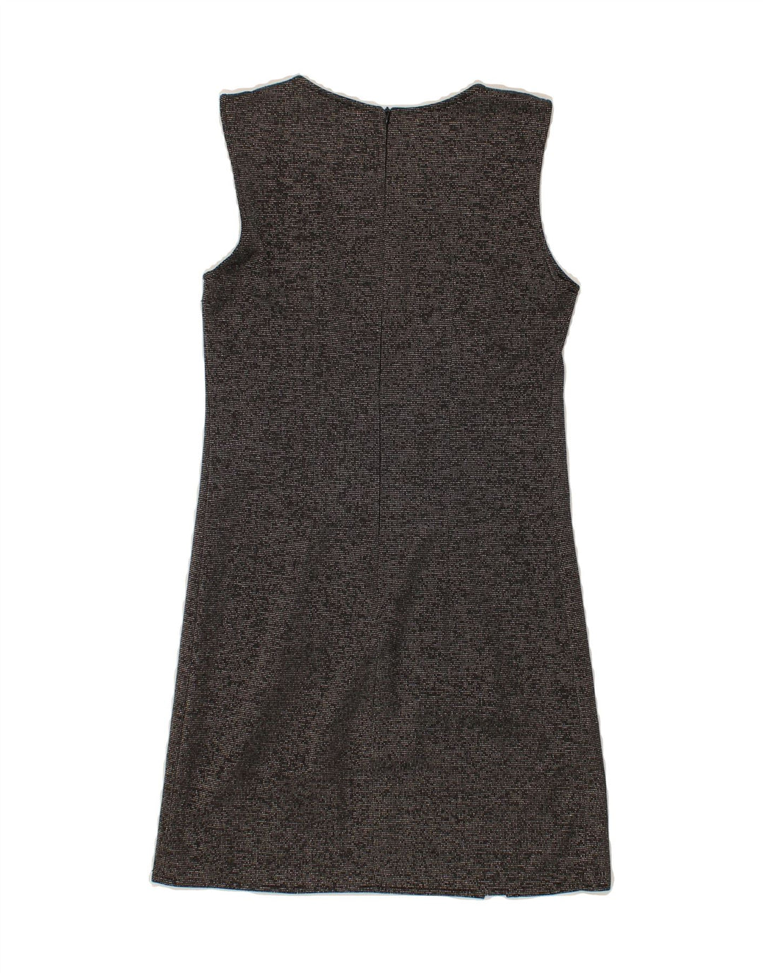 VINTAGE Womens Sleeveless Sheath Dress EU 36 Small Grey Flecked Vintage Vintage and Second-Hand Vintage from Messina Hembry 