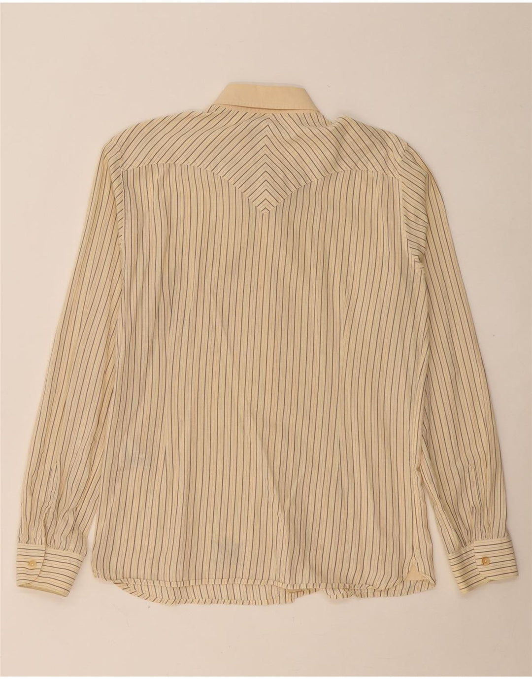 Camicia Uomo LEVI'S Cotone Rigato Beige Medio