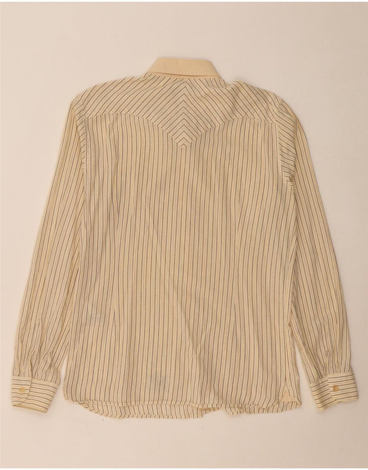 Camicia Uomo LEVI'S Cotone Rigato Beige Medio