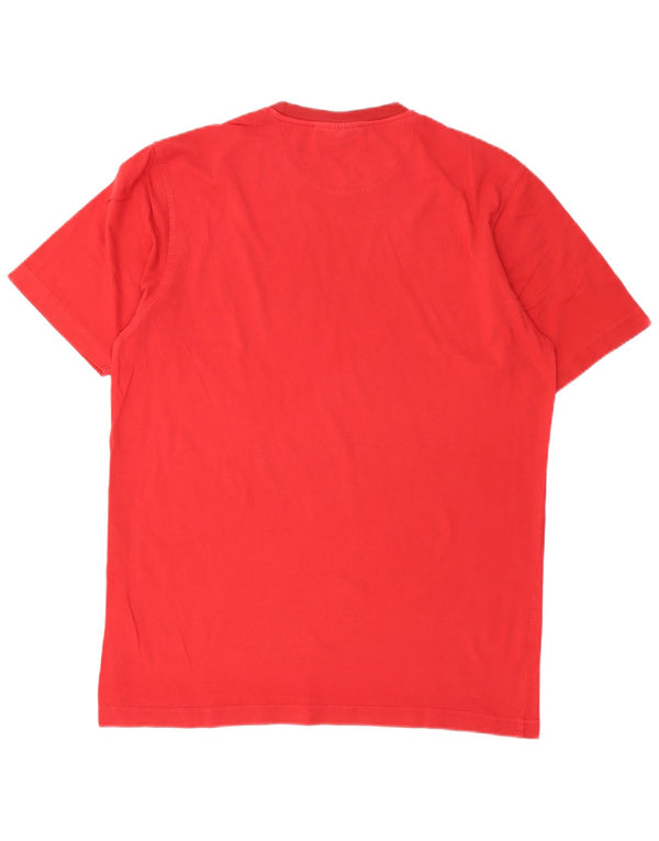 T-shirt grafica da uomo FILA Top IT 52 Large Rosso Cotone
