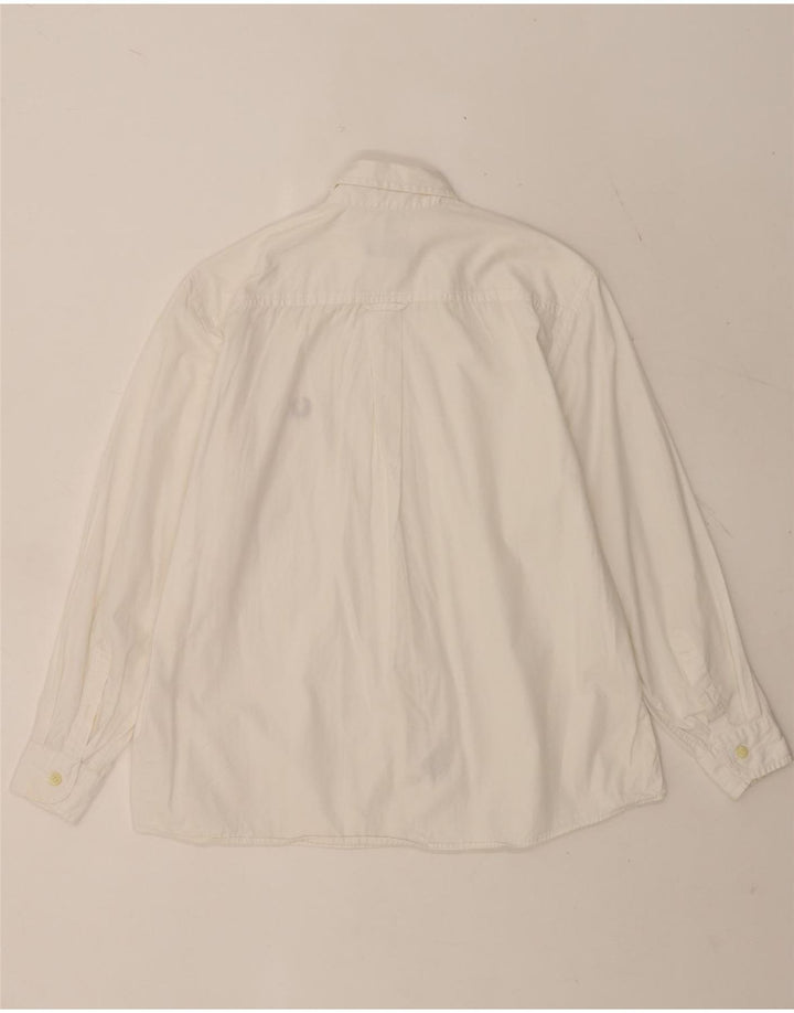 Camicia Fred Perry Ragazzi 11-12 Anni Cotone Bianco