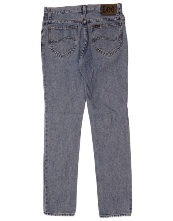 Jeans dritti Harlem da donna Lee US 12 Large W30 L32 cotone blu