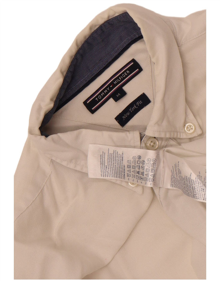 Camicia da uomo Tommy Hilfiger New York Fit in cotone bianco medio