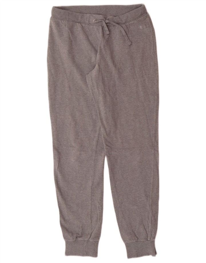 Pantaloni da tuta da donna Champion Joggers UK 14 Cotone grigio medio
