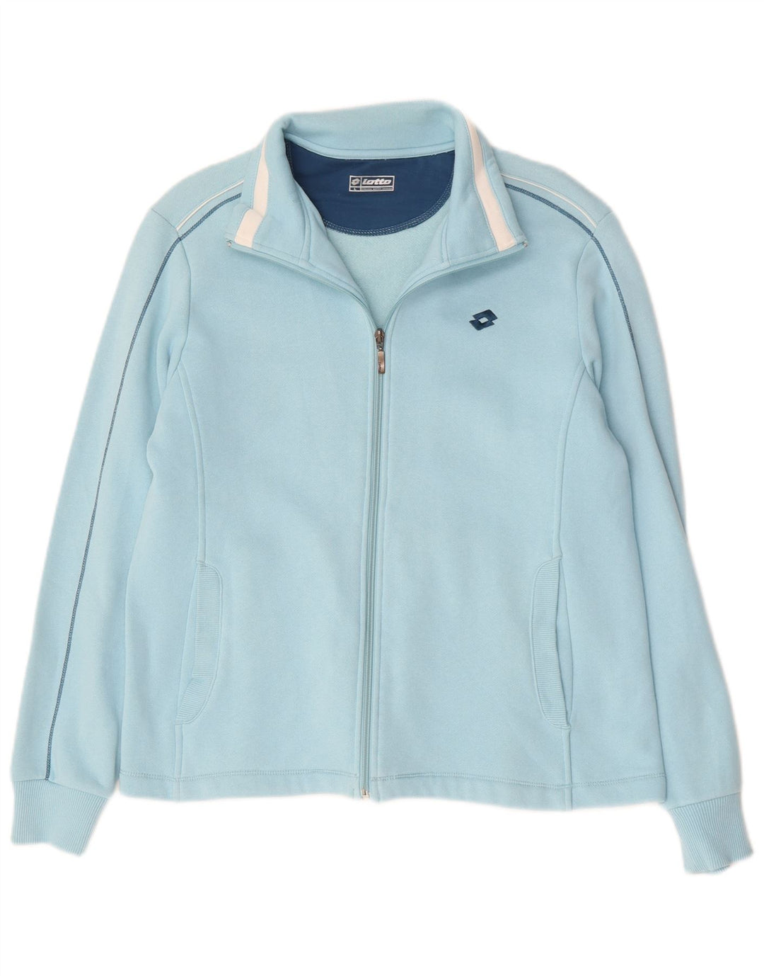 Giacca da tuta da donna Lotto UK 16 Large Blu Cotone