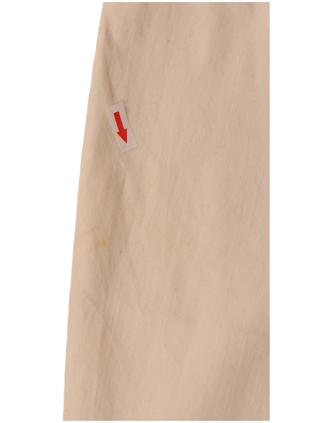 Pantaloni Capri da donna Lee US 16 2XL W36 L20 Cotone bianco