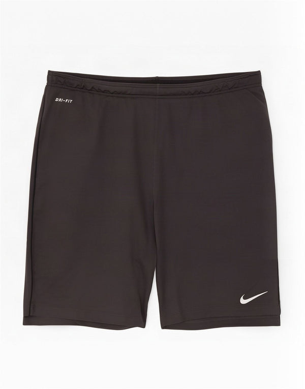 Pantaloncini sportivi Nike Dri Fit da uomo XL in poliestere grigio